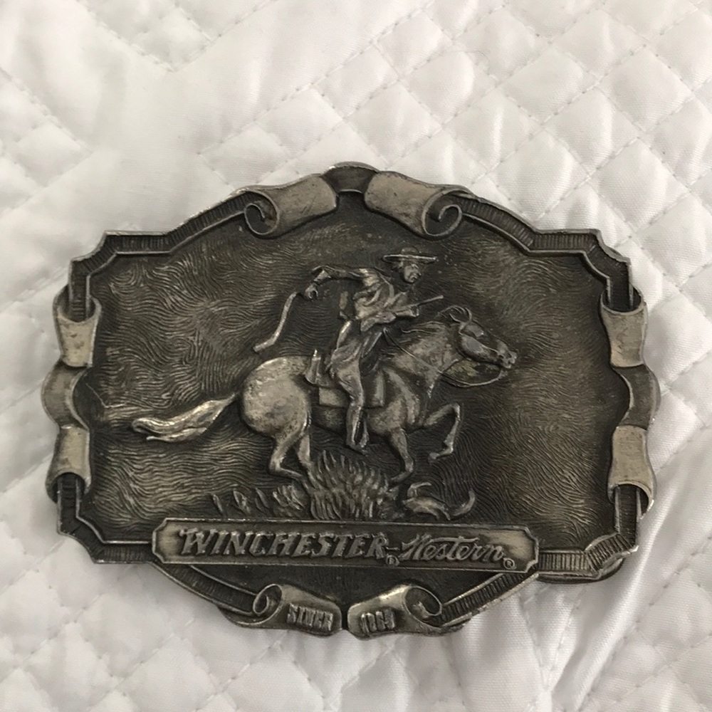 Vintage Winchester belt buckle